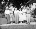Group photograph of Edward and Anna Kemmis, Quincy and Hattie Kemmis, Lyman and Wilma Kemmis, left to right.